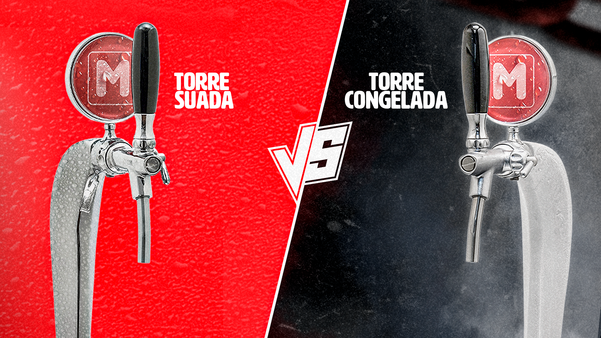 Torre de Chopp Naja Congelada ou Suada: Qual escolher?