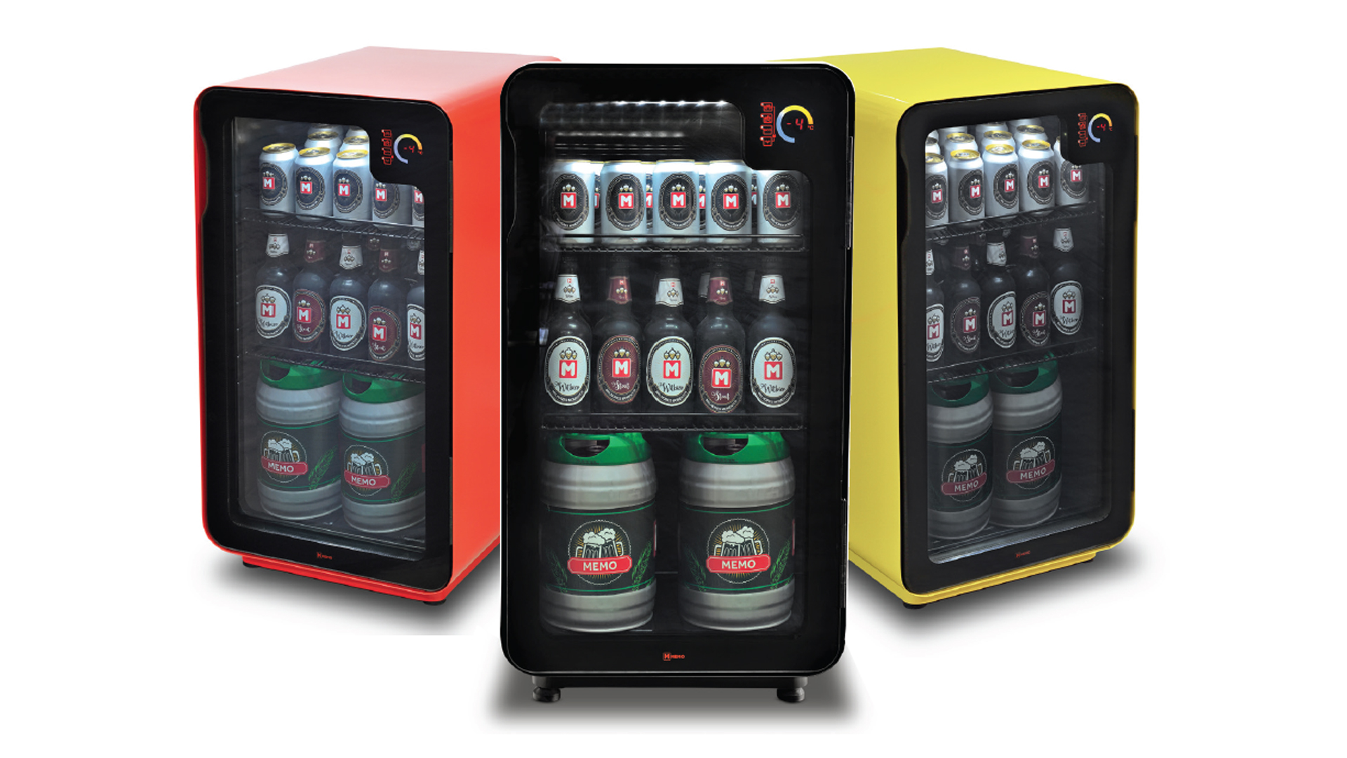 Cervejeira Memo conectada ao usuário por aplicativo e wifi